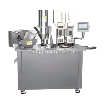 Máquina de enchimento de cápsula de cabeça dupla CGN208-S